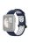 Dual-Color Hollow Silicone Watchband Strap Replacement for Xiaomi Redmi Watch 2 - Dark Blue/White