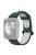 Dual-Color Hollow Silicone Watchband Strap Replacement for Xiaomi Redmi Watch 2 - Green/White