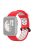 Dual-Color Hollow Silicone Watchband Strap Replacement for Xiaomi Redmi Watch 2 - Red/White