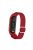 Elastic Nylon Smart Watch Strap Replacement Watchband for Xiaomi Mi Band 3/4/5/6 - Red