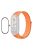 ENKAY HAT-PRINCE For Xiaomi Mi Band 9 NFC / Mi Band 9 / Smart Band 8 NFC / Smart Band 8 Nylon Watch Band with PMMA Screen Film - Orange