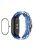 ENKAY HAT-PRINCE For Xiaomi Mi Band 9 NFC / Mi Band 9 / Smart Band 8 NFC / Smart Band 8 Watch Band Nylon Strap with PMMA Film - Bright Blue