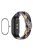 ENKAY HAT-PRINCE For Xiaomi Mi Band 9 NFC / Mi Band 9 / Smart Band 8 NFC / Smart Band 8 Watch Band Nylon Strap with PMMA Film - Denim