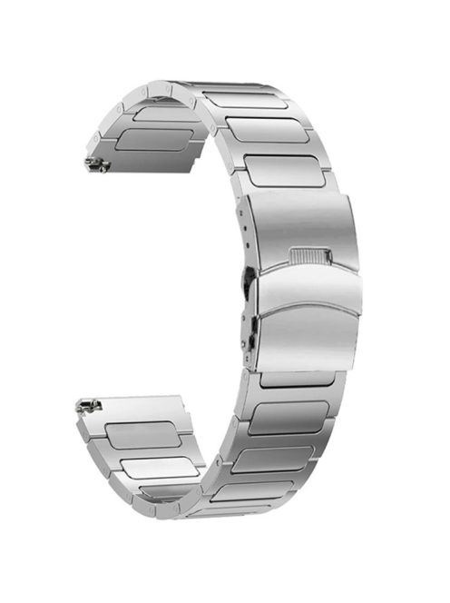 For Huawei Watch GT 2/3/4 46mm/Xiaomi Mi Watch/Samsung Titanium Alloy Watch Strap 22mm - Silver