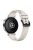 For Huawei Watch GT 4 41mm / Xiaomi Mi Watch Silicone Band 18mm Textured Watch Strap - Starlight+Black Buckle