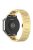 For Samsung Galaxy Watch 46mm / Huawei Watch GT 4 46mm / Xiaomi Watch 2 Pro 22mm Stainless Steel Watch Strap - Gold