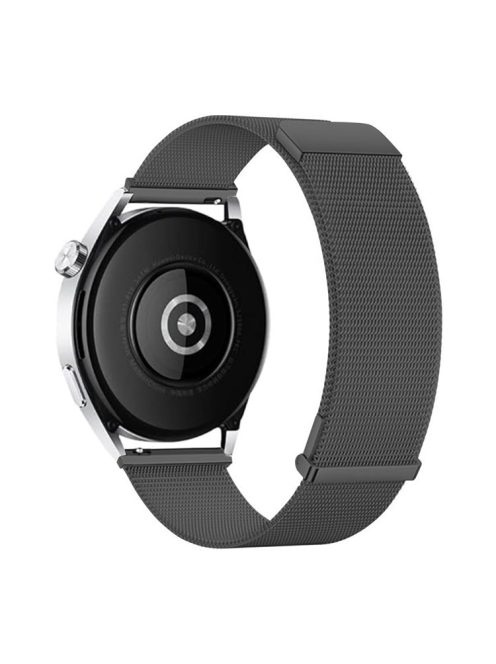 For Samsung Galaxy Watch3 45mm / Xiaomi Watch Color / Huawei Watch Ultimate Magnetic 22mm Milanese Watch Band - Grey