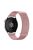 For Samsung Galaxy Watch3 45mm / Xiaomi Watch Color / Huawei Watch Ultimate Magnetic 22mm Milanese Watch Band - Rose Pink