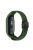 For Xiaomi Mi Band 3 / 4 / 5 / 6 / 7 Braided Nylon Strap Magnetic Watch Band - Green