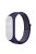 For Xiaomi Mi Band 3 / 4 / 5 / 6 / 7 Nylon Watch Band Adjustable Sport Loop Strap Wristband Replacement - Dark Blue