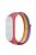 For Xiaomi Mi Band 3 / 4 / 5 / 6 / 7 Nylon Watch Band Adjustable Sport Loop Strap Wristband Replacement - Rainbow