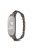 For Xiaomi Mi Band 3 / 4 Delicate Copper Chain Metal Strap Replacement Watchband with Watch Case - Black