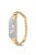 For Xiaomi Mi Band 3 / 4 Delicate Copper Chain Metal Strap Replacement Watchband with Watch Case - Gold