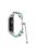 For Xiaomi Mi Band 3 / 4 Pearl Jewelry Watch Strap for Women Girls Sliding Adjustable Metal Wrist Band - Green