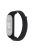 For Xiaomi Mi Band 3 / Band 4 / Band 5 / Band 6 / Band 7 Nylon Sport Band Adjustable Anti-lost Bracelet with Silicone Watch Case - Official Black