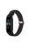 For Xiaomi Mi Band 5 / Band 6 / Band 7 Stretchy Nylon Solo Loop Band Adjustable Braided Sport Elastics Strap - Starlight Black