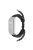 For Xiaomi Mi Band 5/6 Nylon Braided Rope Watch Strap Adjustable Replacement Wrist Band - Black / White