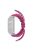 For Xiaomi Mi Band 5/6 Nylon Braided Rope Watch Strap Adjustable Replacement Wrist Band - Rose