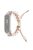 For Xiaomi Mi Band 5/6 Stylish Beads Decor Replacement Wrist Band Drawstring Design Adjustable Nylon Rope Watch Strap - Khaki