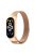 For Xiaomi Mi Band 7 / Mi Band 7 NFC Milanese Mesh Watch Strap Metal Magnetic Wrist Band Replacement - Rose Gold