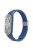 For Xiaomi Mi Band 7 Adjustable Nylon Braided Watch Band Replacement Wrist Strap with Stainless Steel Buckle - Blue