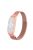 For Xiaomi Mi Band 7 Milanese Mesh Smart Watch Band Replacement Metal Magnetic Wrist Strap - Bright Pink