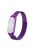 For Xiaomi Mi Band 7 Milanese Mesh Smart Watch Band Replacement Metal Magnetic Wrist Strap - Bright Purple