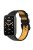 For Xiaomi Mi Band 7 Pro Dual Color Watch Strap Adjustable Silicone Watchband Replacement - Black / Yellow