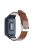 For Xiaomi Mi Band 7 Pro Genuine Cow Leather Watch Strap Adjustable Wristband - Brown