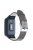 For Xiaomi Mi Band 7 Pro Genuine Cow Leather Watch Strap Adjustable Wristband - Grey