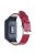 For Xiaomi Mi Band 7 Pro Genuine Cow Leather Watch Strap Adjustable Wristband - Red