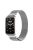 For Xiaomi Mi Band 7 Pro Milanese Metal Smartwatch Strap Replacement Wrist Band with Watch Case - Silver