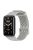 For Xiaomi Mi Band 7 Pro Soft Silicone Watch Strap Wear-resistant Breathable Replacement Band - Grey