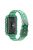 For Xiaomi Mi Band 7 Pro Solid Color Silicone Smart Watch Band with Integrated Watch Case Clear Replacement Wrist Strap - Transparent Green