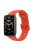 For Xiaomi Mi Band 7 Pro Solid Color TPU Watch Band Pin Buckle Adjustable Wrist Strap - Orange