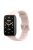 For Xiaomi Mi Band 7 Pro Solid Color TPU Watch Band Pin Buckle Adjustable Wrist Strap - Pink