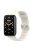 For Xiaomi Mi Band 7 Pro Solid Color TPU Watch Band Pin Buckle Adjustable Wrist Strap - White