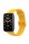 For Xiaomi Mi Band 7 Pro Solid Color TPU Watch Band Pin Buckle Adjustable Wrist Strap - Yellow