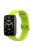 For Xiaomi Mi Band 7 Pro Solid Color TPU Watch Band Pin Buckle Adjustable Wrist Strap - Yellowgreen