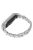 For Xiaomi Mi Band 7 Rhinestone Decor Watch Band Metal Strap Replacement - Silver