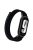 For Xiaomi Mi Band 9 / Smart Band 8 Watch Strap Nylon Loop Adjustable Wrist Band - Deep Black