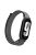 For Xiaomi Mi Band 9 / Smart Band 8 Watch Strap Nylon Loop Adjustable Wrist Band - Iron Grey