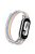 For Xiaomi Mi Band 9 / Smart Band 8 Watch Strap Nylon Loop Adjustable Wrist Band - Rainbow