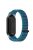 For Xiaomi Mi Band 9 NFC / 9 / Smart Band 8 NFC / 8 Nylon Wrist Strap Bracelet Band with Magic Tape - Blue