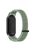 For Xiaomi Mi Band 9 NFC / 9 / Smart Band 8 NFC / 8 Nylon Wrist Strap Bracelet Band with Magic Tape - Green