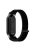 For Xiaomi Mi Band 9 NFC / 9 / Smart Band 8 NFC / 8 Nylon Wrist Strap Bracelet Band with Magic Tape - Pure Black