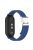 For Xiaomi Mi Band 9 NFC / Mi Band 9 / Smart Band 8 NFC / Smart Band 8 Braided Nylon Watch Band Adjustable Buckle Elastic Strap - Dark Blue