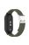 For Xiaomi Mi Band 9 NFC / Mi Band 9 / Smart Band 8 NFC / Smart Band 8 Braided Nylon Watch Band Adjustable Buckle Elastic Strap - Dark Green