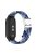 For Xiaomi Mi Band 9 NFC / Mi Band 9 / Smart Band 8 NFC / Smart Band 8 Braided Nylon Watch Band Adjustable Buckle Elastic Strap - Navy Blue