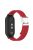 For Xiaomi Mi Band 9 NFC / Mi Band 9 / Smart Band 8 NFC / Smart Band 8 Braided Nylon Watch Band Adjustable Buckle Elastic Strap - Red